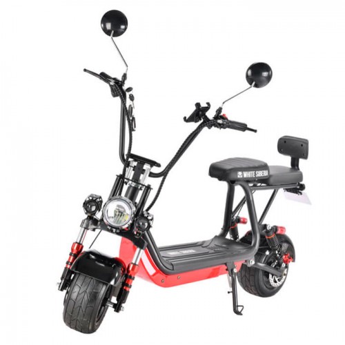 Электроскутер WS-MINI R 1200W (черный) Электроскутер WS-MINI R 1200W (черный)